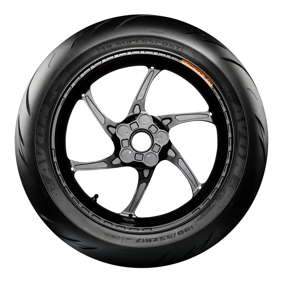 Avon 3D Supersport 180/55ZR17 Rear Tyre (73W Rating)