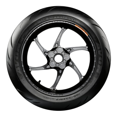 Avon 3D Supersport 180/60ZR17 Rear Tyre (75W Rating)