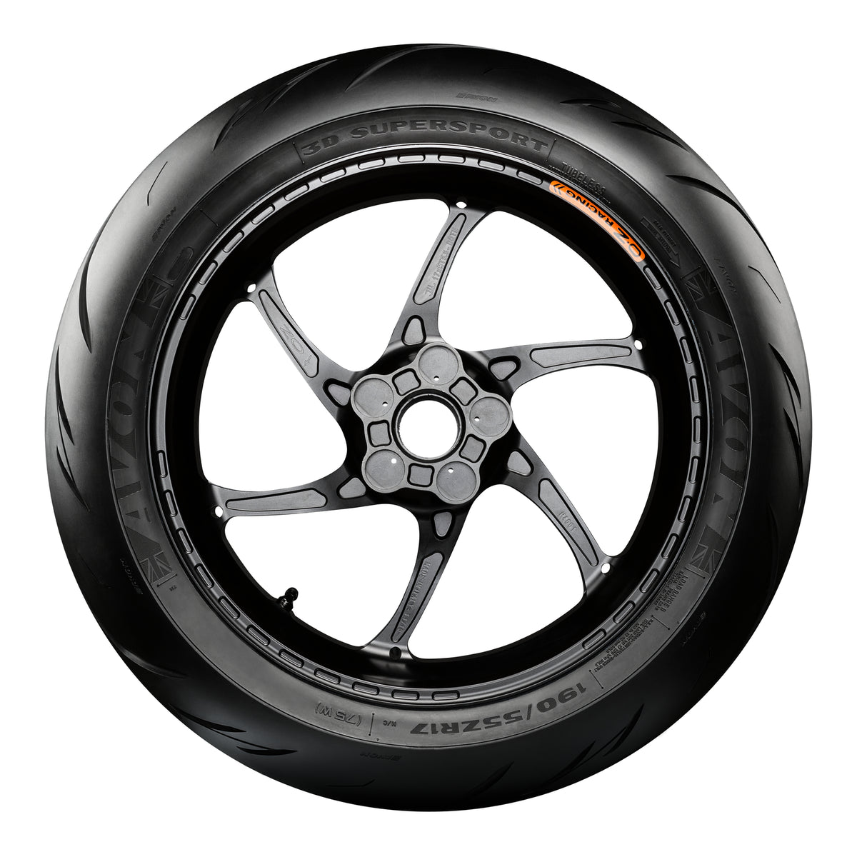 Avon 3D Supersport 190/55ZR17 Rear Tyre (73W Rating)
