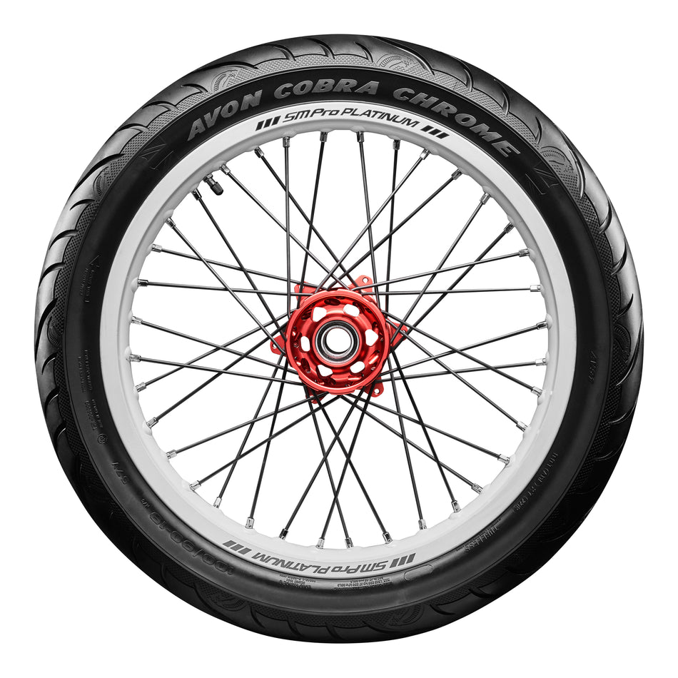 Avon Cobra Chrome 130/60VR23 Front / Rear Tyre (65V Rating) AV91