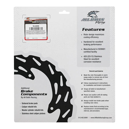 Brake Disc Front – 18-0009