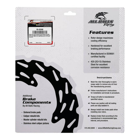 Brake Disc 18-0068