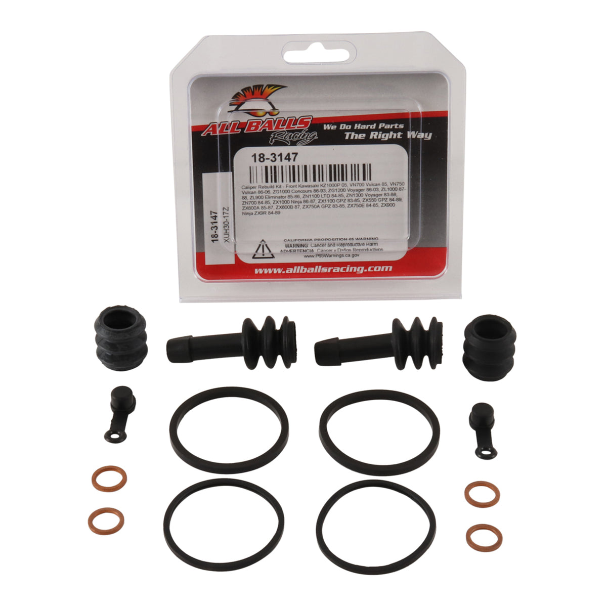 All Balls Racing Calliper Rebuild Kit (18-3147)