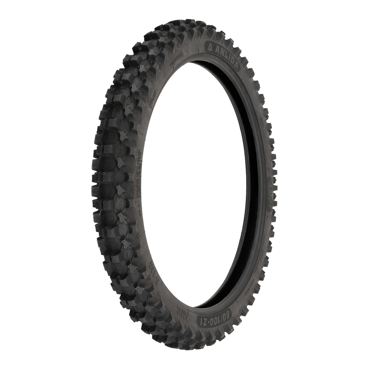 Anlida AM01 Tyre Set 80/100-21 Front & 100/90-19 Rear (NHS)