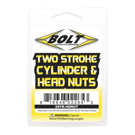 Bolt 2-Stroke Cylinder & Head Nuts