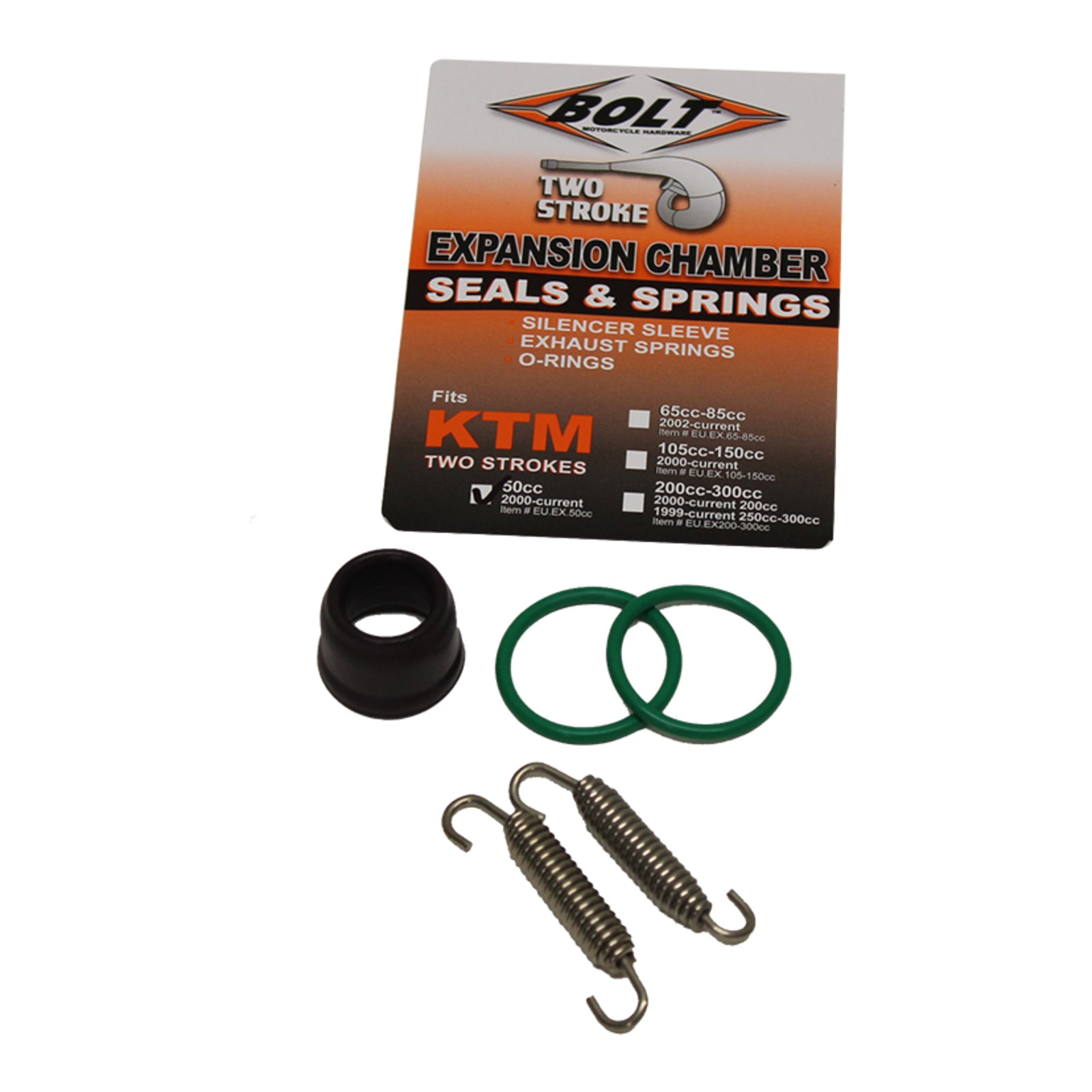Bolt Exhaust O-Ring Pack KTM 50SX '02-Onwards