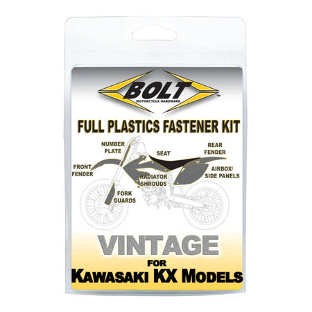 Bolt Body Work Fastener Kit Kawasaki KX450F '19-Present / KX250F '21-Present