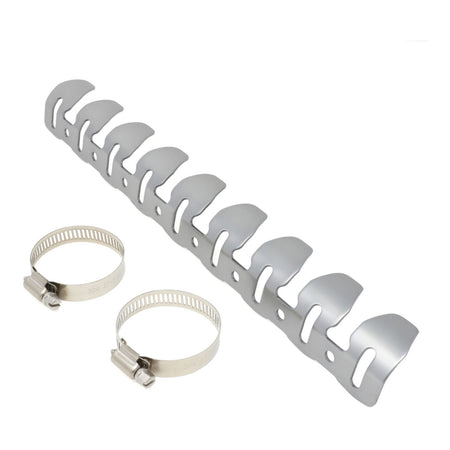 DRC 4-Stroke Universal Exhaust Pipe Guard - Titanium