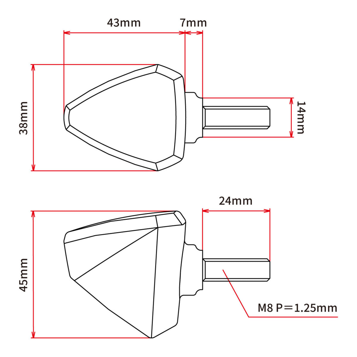DRC 601 LED Flasher 12V (2 Pack) - Smoke