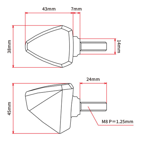 DRC 601 LED Flasher 12V (2 Pack) - Smoke