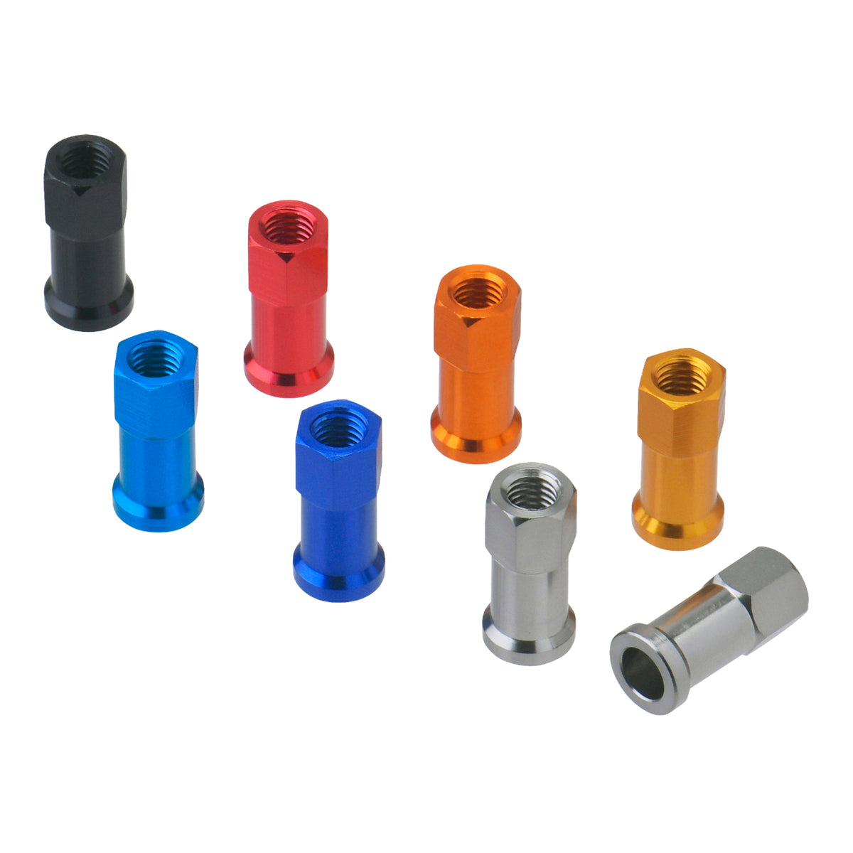 DRC Rim Lock Nuts (2 Pack) - Red
