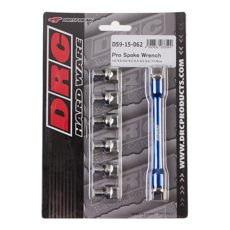 DRC Pro Spoke Wrench 5.6–7.0mm - Blue