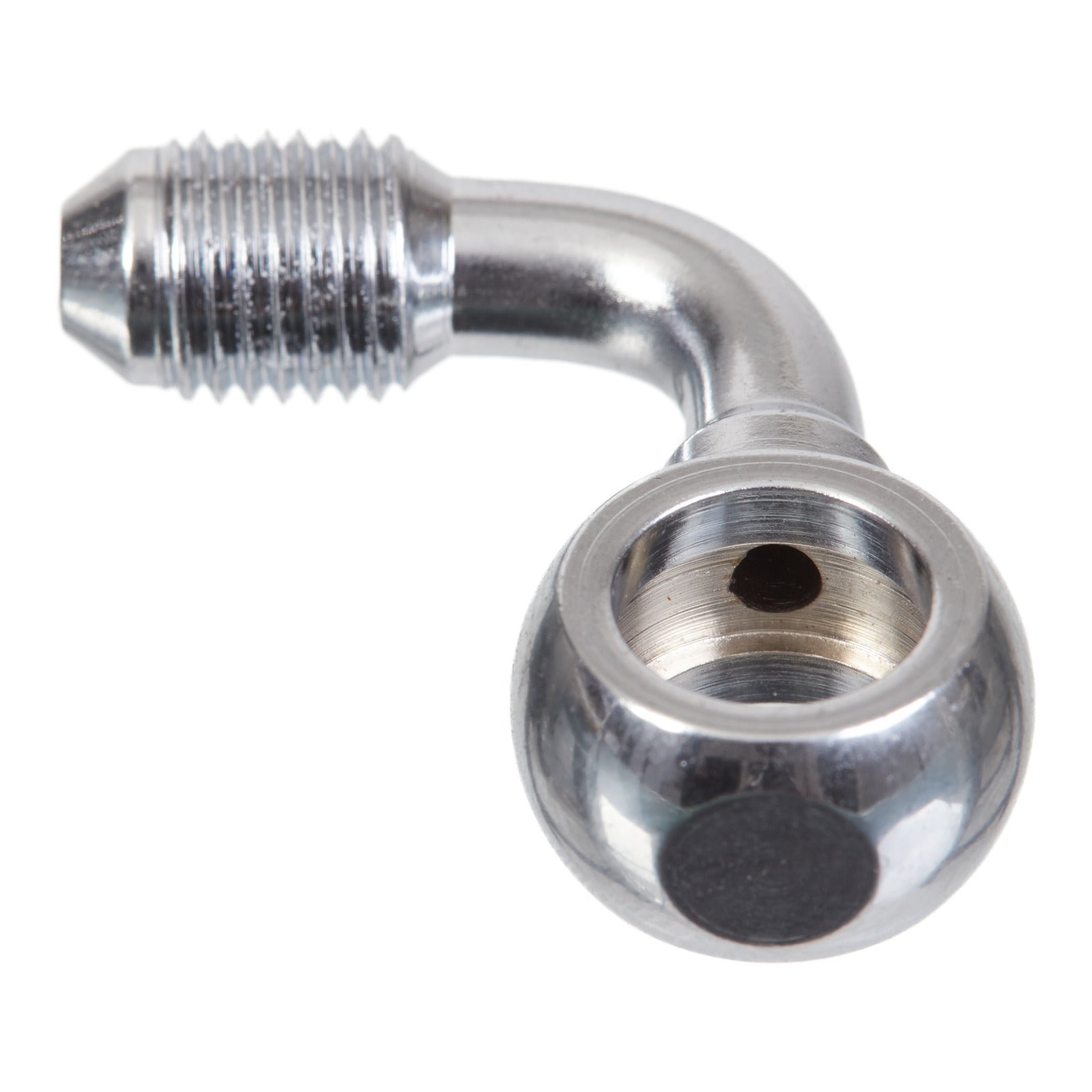 Whites Brake - 10mm Banjo - 90°@90 Chrome Steel