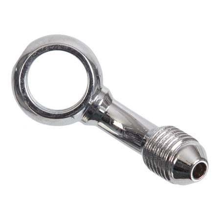 Whites Brake - 11mm (7/16) Banjo - 45° Chrome Steel