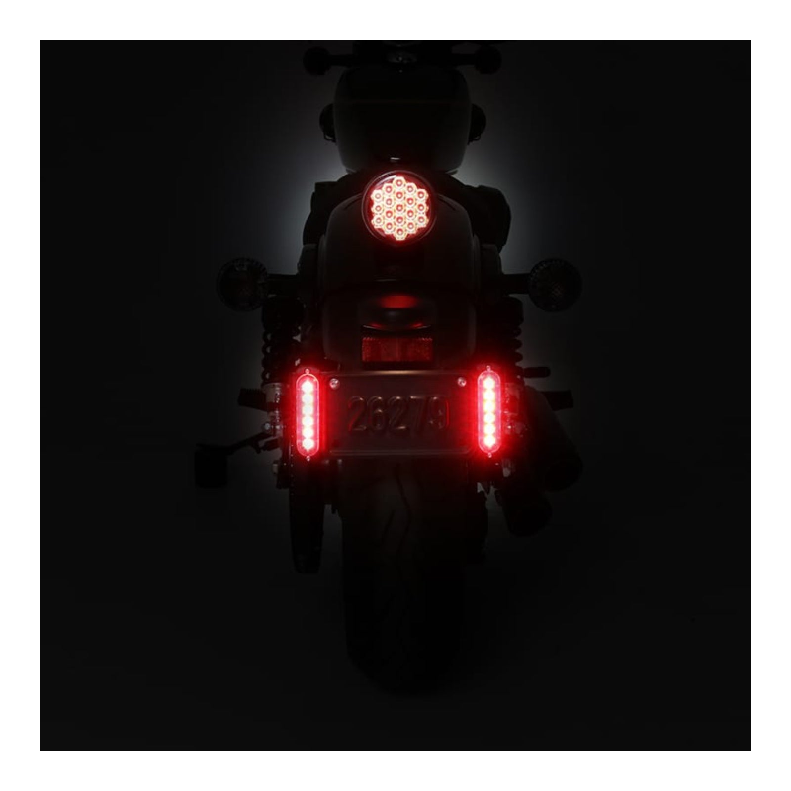 Denali B6 Dual LED Brake Light Kit with Plate Mount