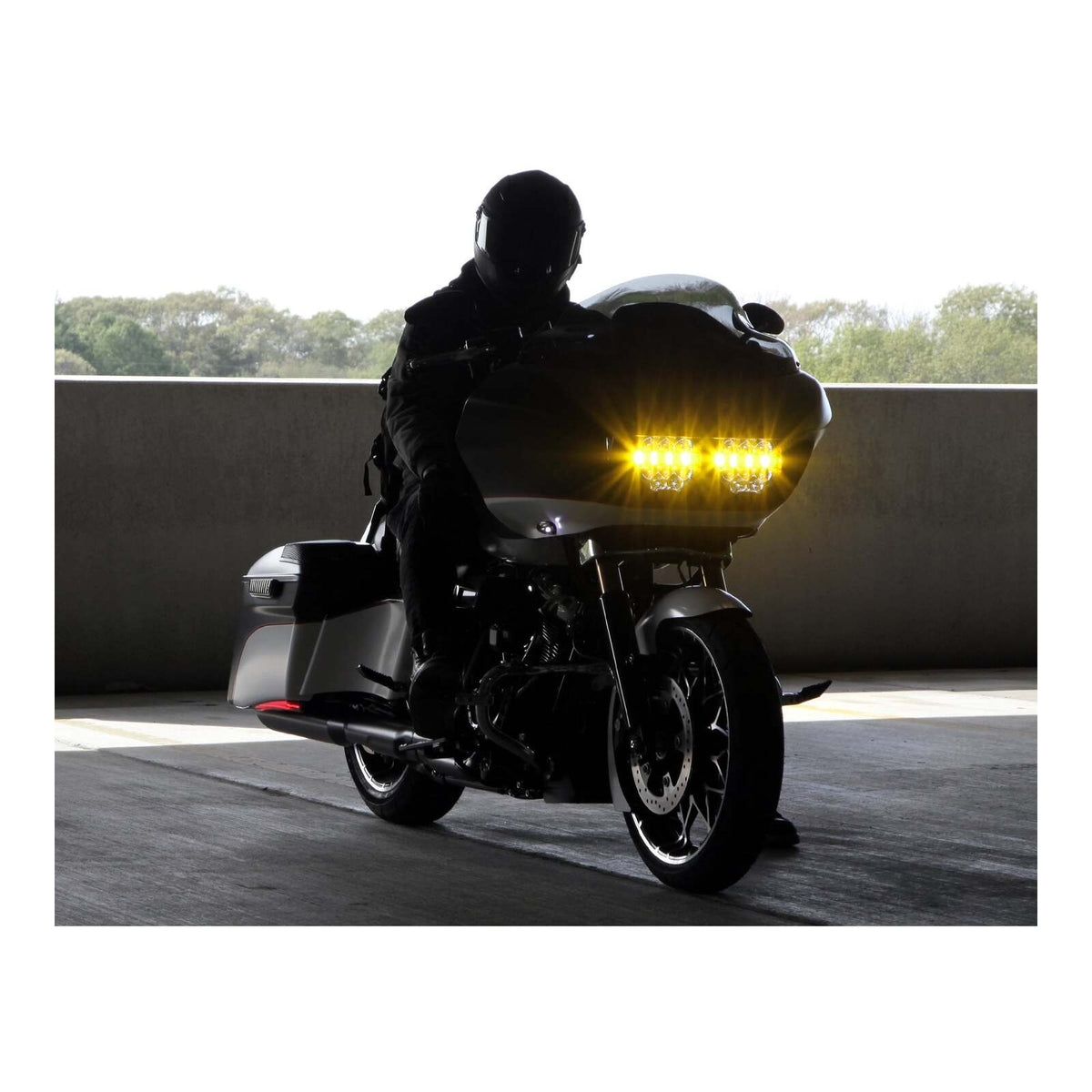 Denali HD Road Glide Head Light Packaged Kit