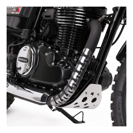 DRC 4-Stroke Universal Exhaust Pipe Guard - Titanium