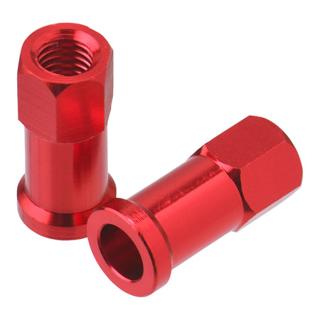 DRC Rim Lock Nuts (2 Pack) - Red
