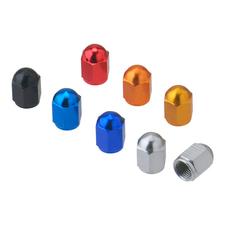 DRC Aluminium Valve Caps (2 Pack) - Blue