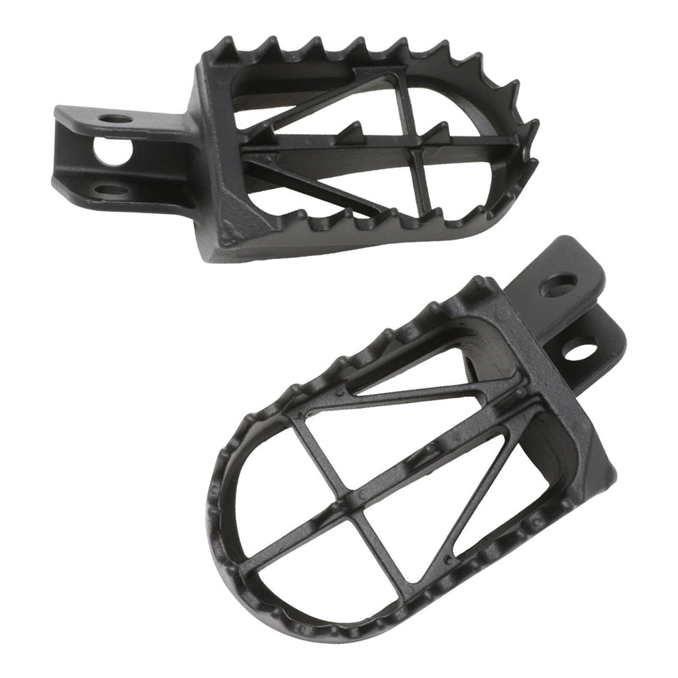 Zeta Wide Chromoly Mid Foot Pegs - Honda CRF125F