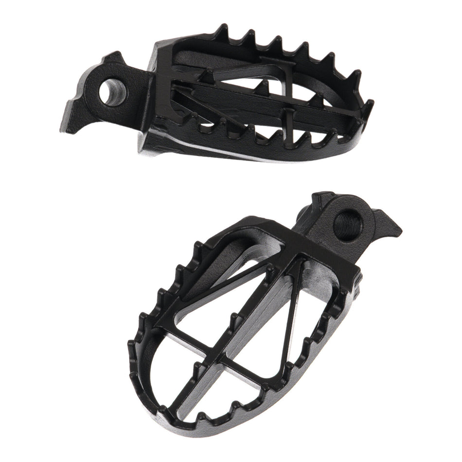 Zeta Wide Chromoly Ultra-Wide Foot Pegs - Yamaha YZ125 / YZ250 ('99-) / YZ250F /