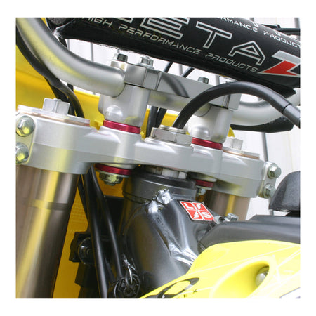 Zeta Rubber Killer (4 Pack) - Red - Kawasaki KX / KX250F ('04-) / KX450F ('11-)