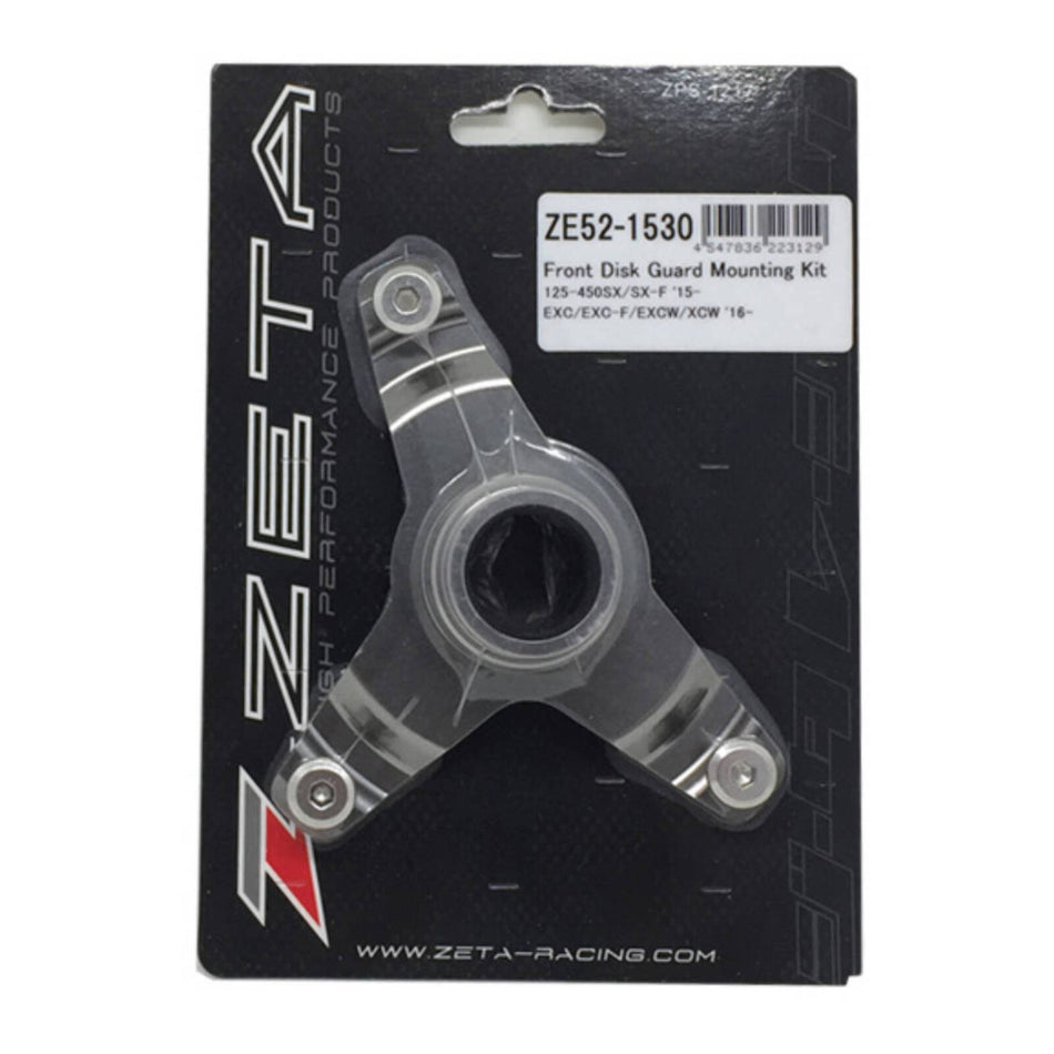 Zeta Front Disc Guard Mounting Kit - KTM 125-450 SX / SX-F ('15-)