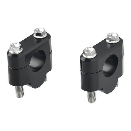 Zeta Handlebar Rise Kit 19mm Height - 22.2mm Bar - Black