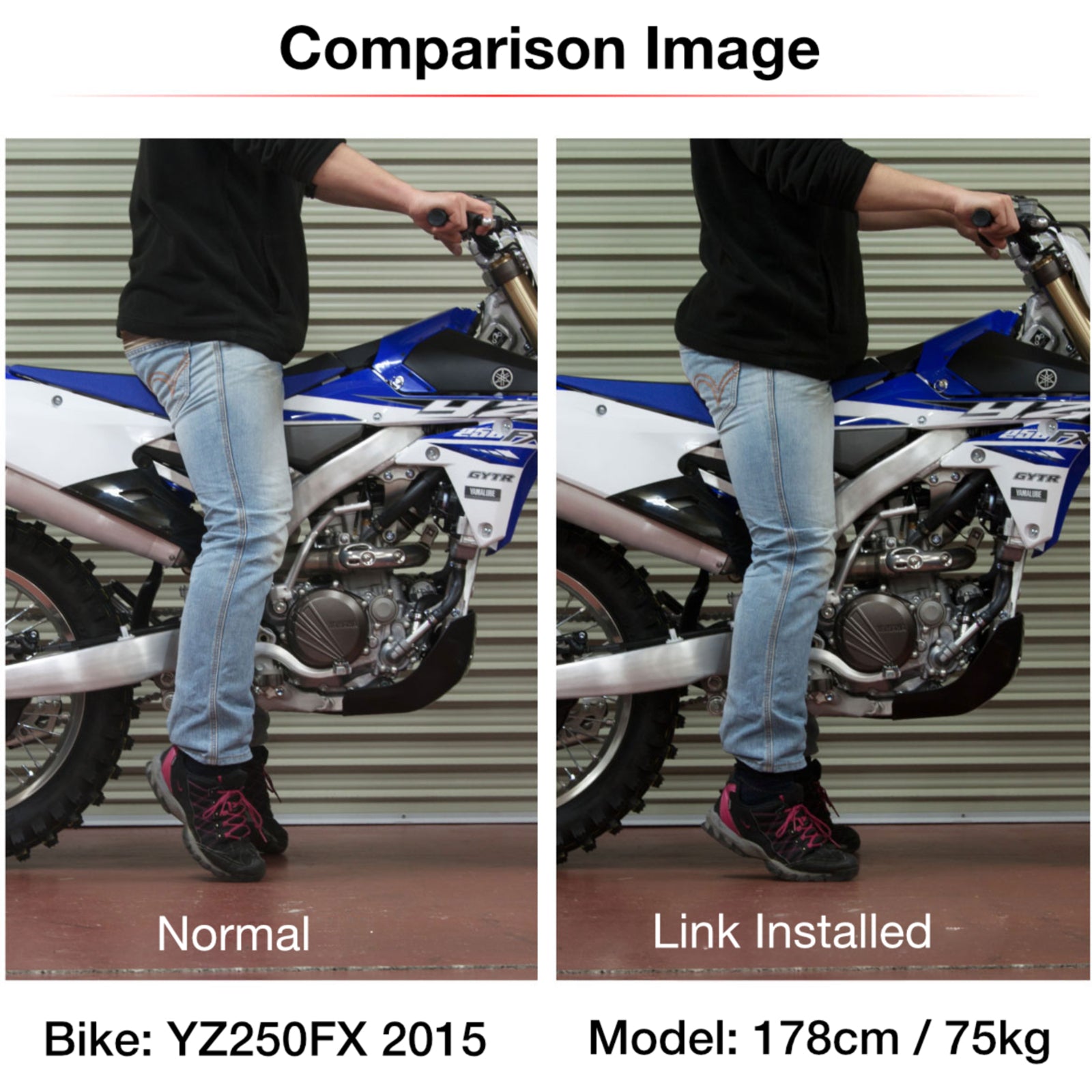 Zeta RSL Low Down Link -30mm - Honda CRF250R ('18-'21) / CRF450R ('17-'20) / CRF