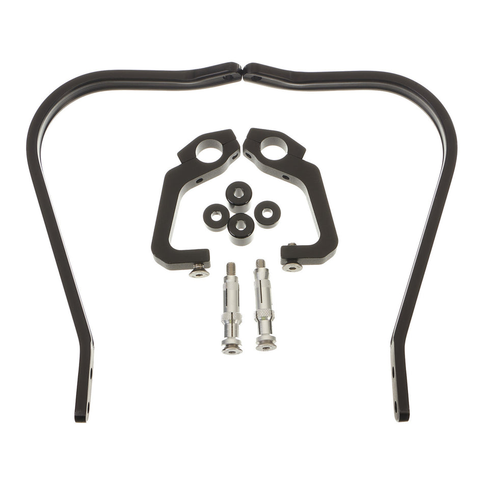 Zeta Adventure Armour Handguards for 22.2mm Handlebars - Black