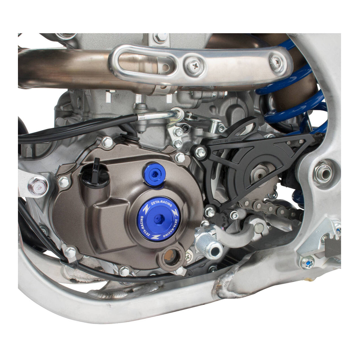 Zeta Engine Plug Set - Yamaha YZ250F ('14-), YZ450F ('14-) - Blue