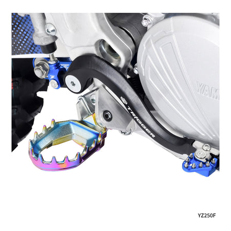 Zeta Max Foot Pegs - Yamaha YZ - Oil Slick
