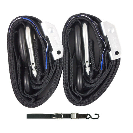 Gorillas Grip Tie Down 38mm S-Hook - Black / Black Loop