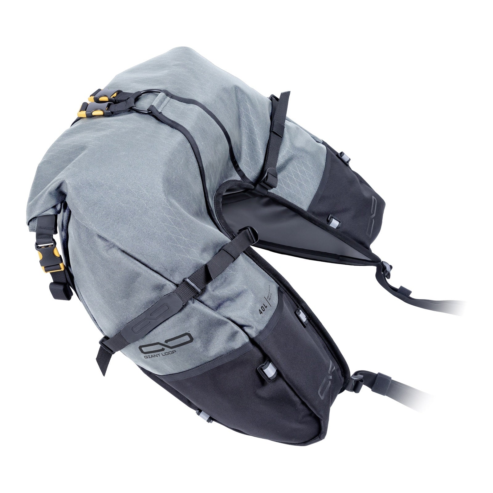 Giant Loop Coyote Saddlebags - Grey '26