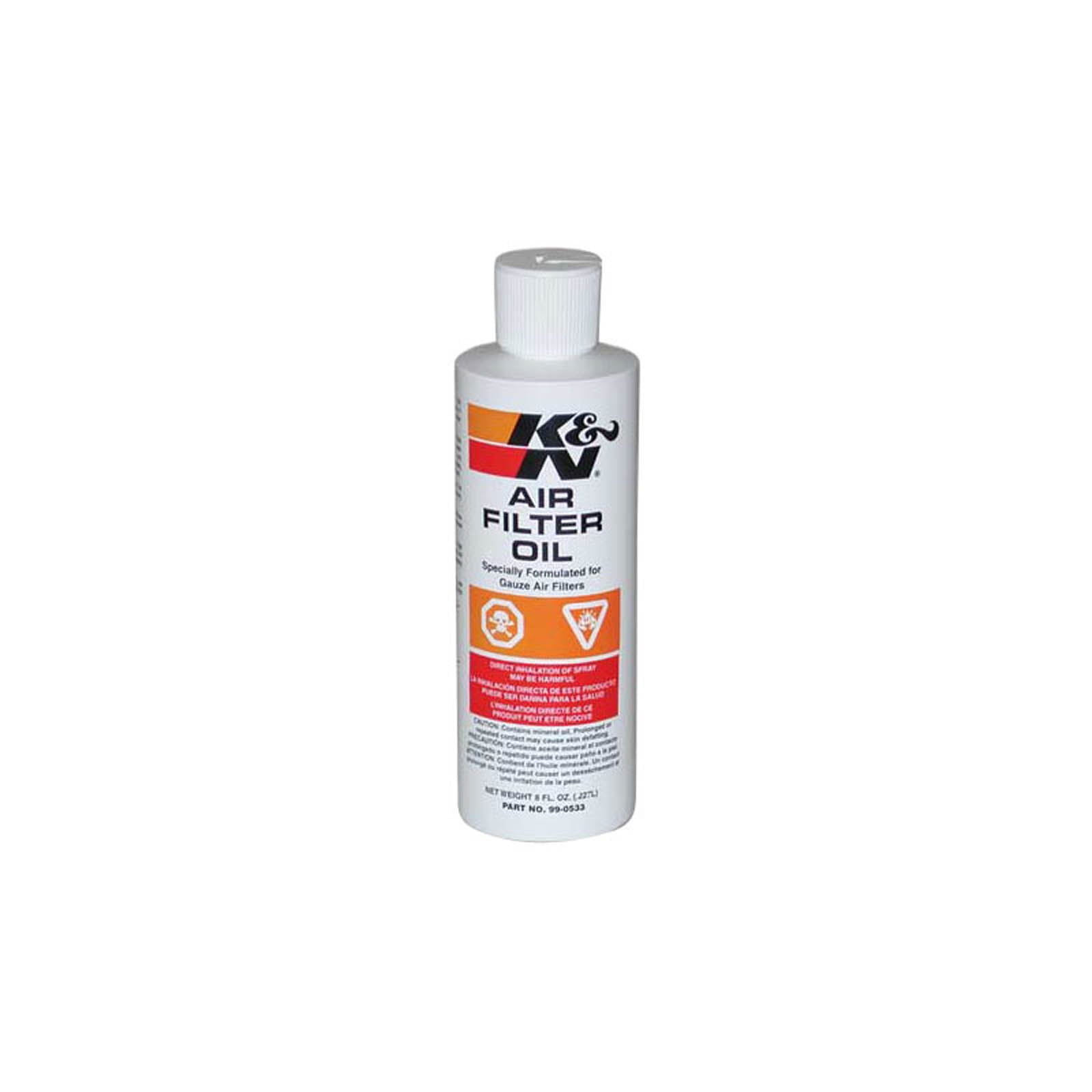 K&N Filter Oil – 8oz Squeeze Bottle K99-0533