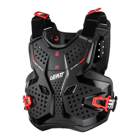 Leatt 3.5 Junior Chest Protector - Black / Red