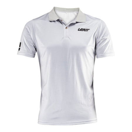 Leatt Team Short Polo Shirt - Steel