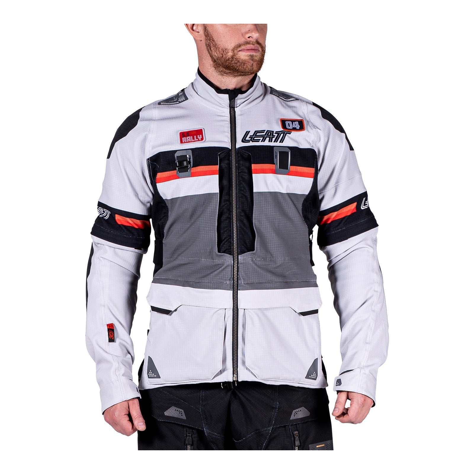 Leatt 5.5 ADV Rally Jacket - Grey