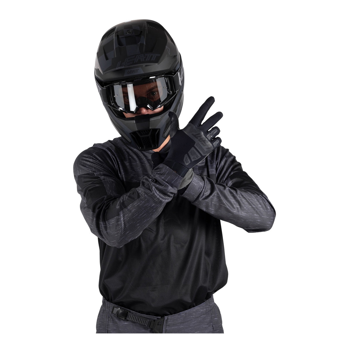 Leatt 2026 3.5 Ride Kit - Stealth Black / Grey