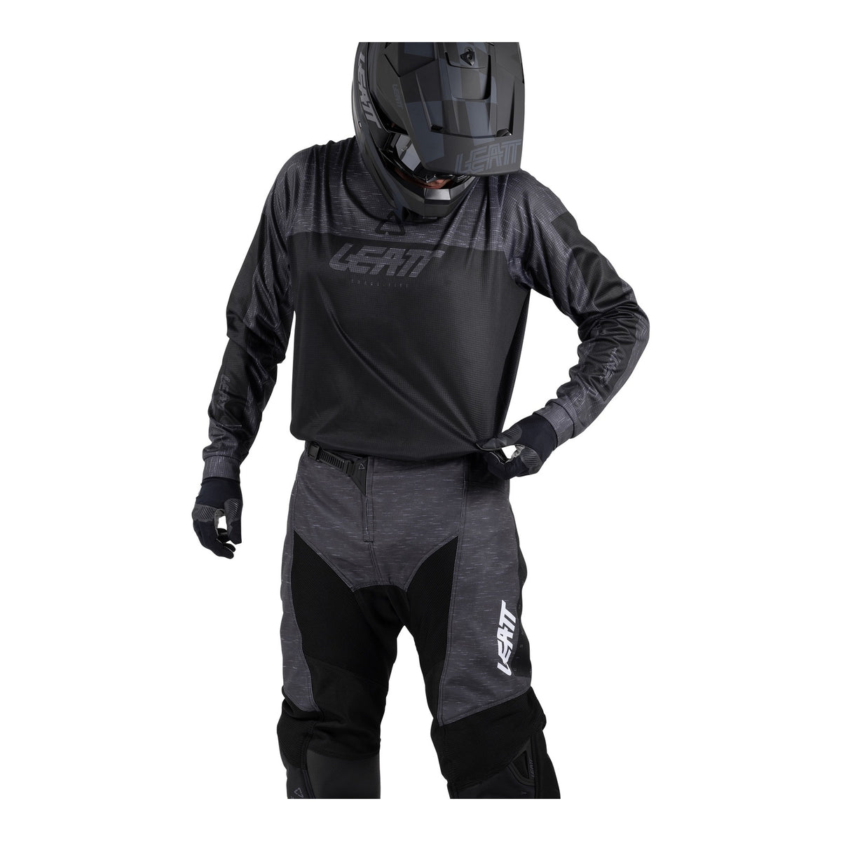 Leatt 2026 3.5 Ride Kit - Stealth Black / Grey