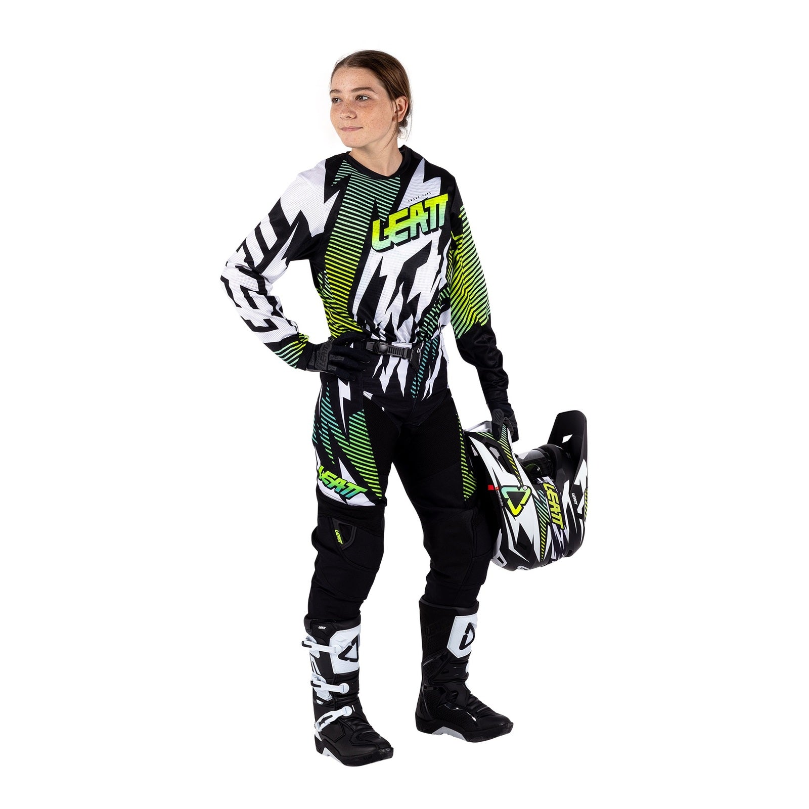 Leatt 3.5 Junior Ride Kit - Storm Teal
