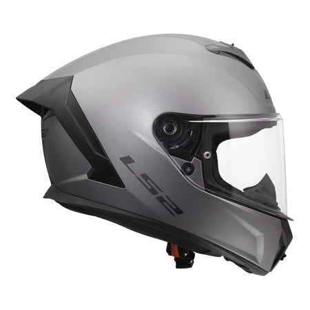 LS2 FF820 Rapid III Solid Helmet - Matte Titanium