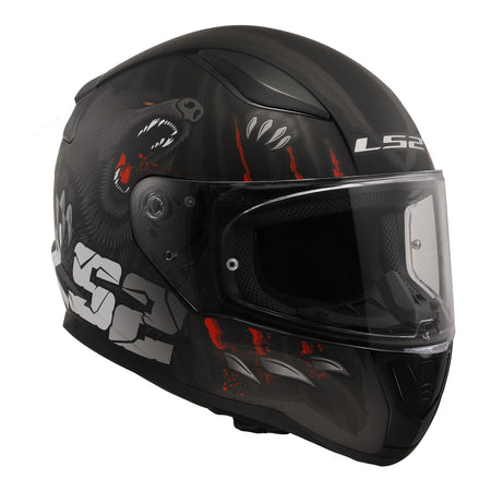 LS2 FF353 Rapid II Claw Helmets - Black 06