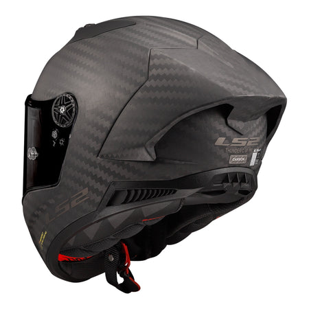 LS2 FF805 Thunder GP Pro (FIM) Helmet - Matte Black 06