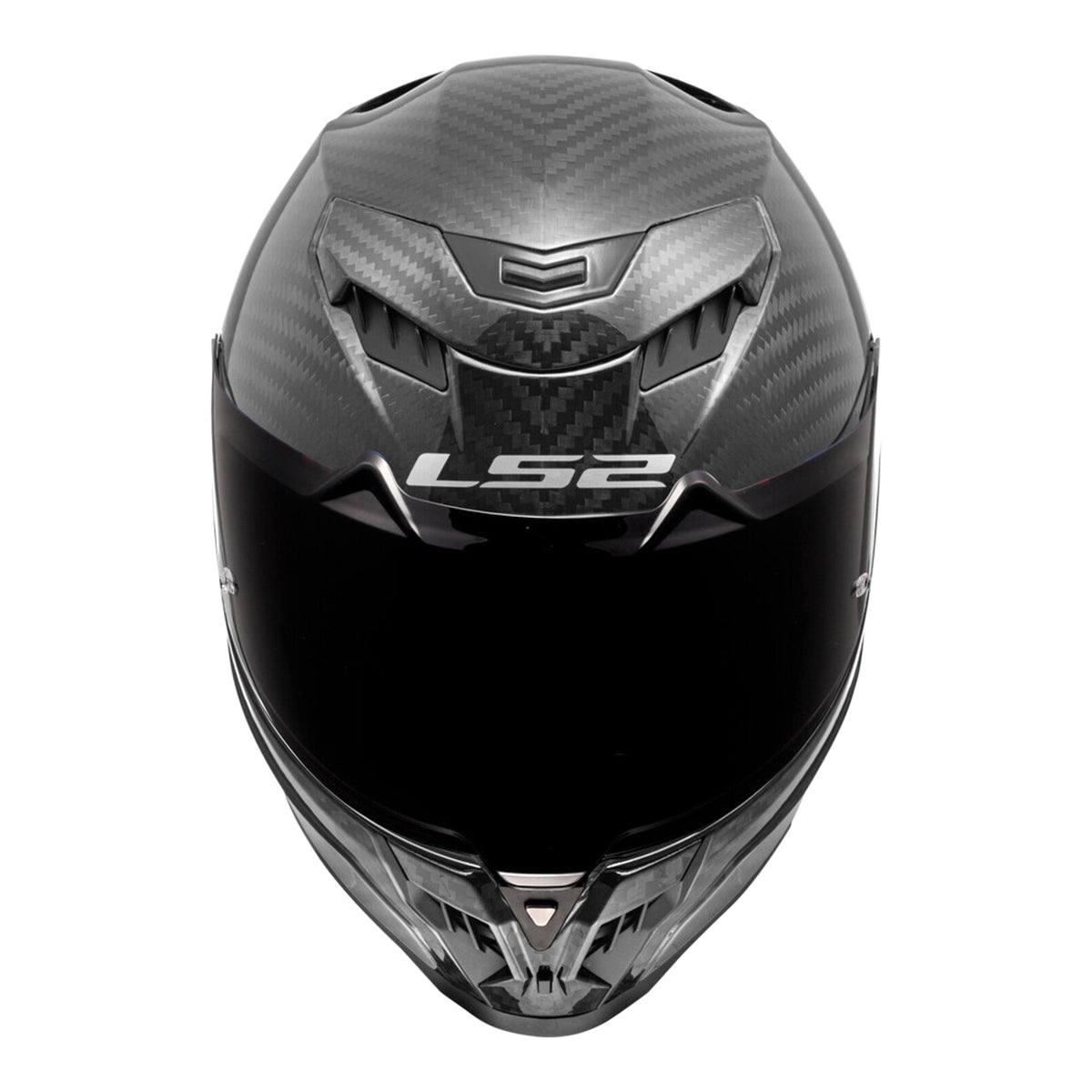 LS2 FF807 Dragon Helmet - Matte Carbon 06