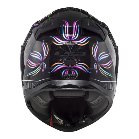 LS2 FF811 Vector II Tropical Helmet - Black / White 06