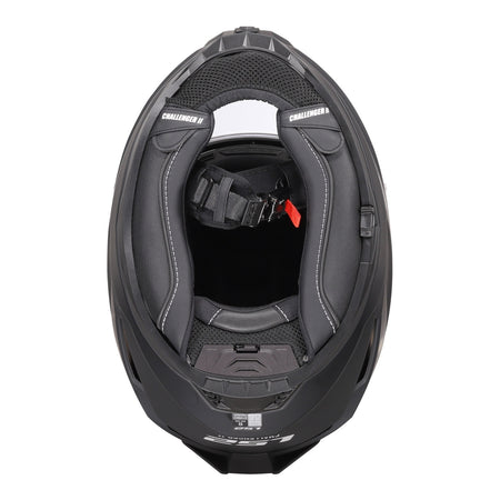 LS2 FF817 Challenger II Solid Helmet - Matte Black