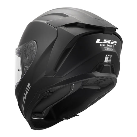 LS2 FF817 Challenger II Solid Helmet - Matte Black