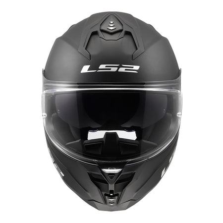 LS2 FF817 Challenger II Solid Helmet - Matte Black