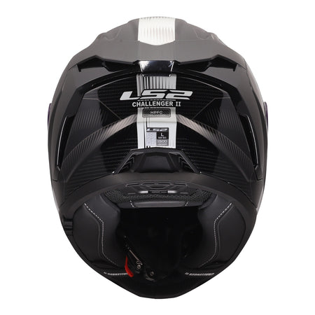 LS2 FF817 Challenger II Nitro Helmet - Black / Grey
